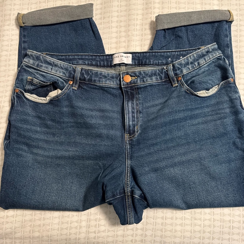 Lane Bryant mid rise Boyfriend jeans 20S
